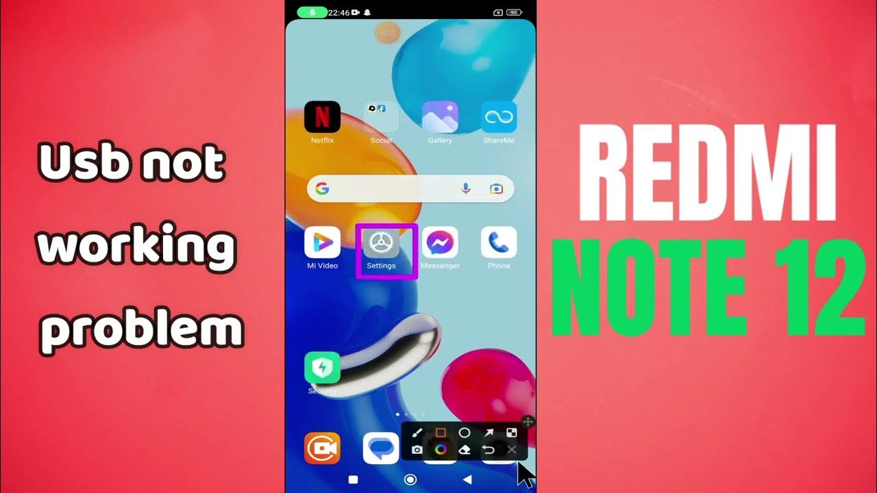 Redmi Note 12 Usb not working problem How to solve USB issueHow to