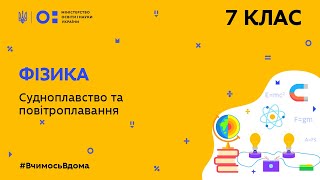 картинка: 7 клас. Фізика.Судноплавство та повітроплавання  (Тиж.5:ВТ)