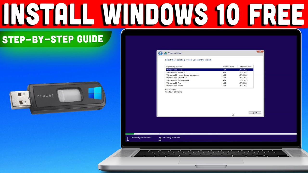 How to Download and Clean Install Windows 10 for FREE Step by Step ...
