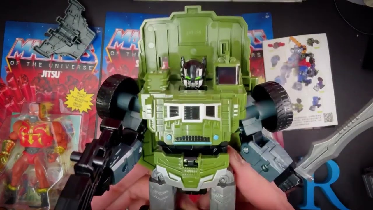 Knockoff Transformers watch from Temu + cheap MOTU from dollar store! 