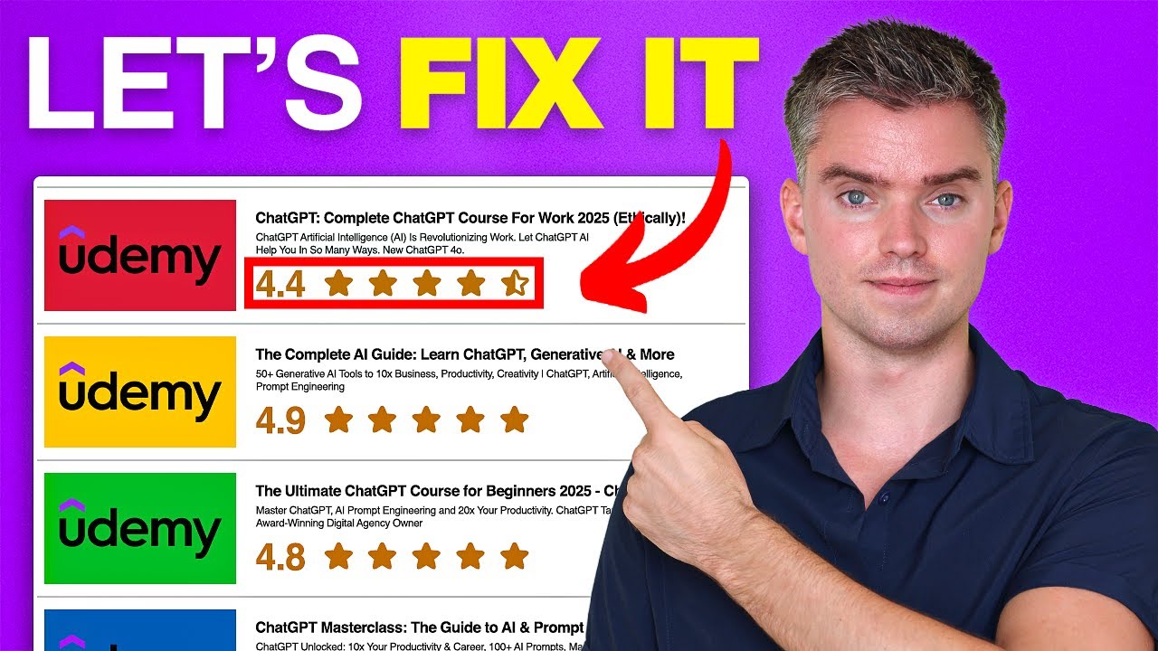 Watch Me Fix A Stranger's Course - YouTube