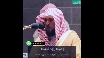 حالات واتس اب قرآن بصوت الشيخ ماهر المعيقلي يا أيها الذين آمنوا إن تنصروا الله ينصركم _ سورة محمد