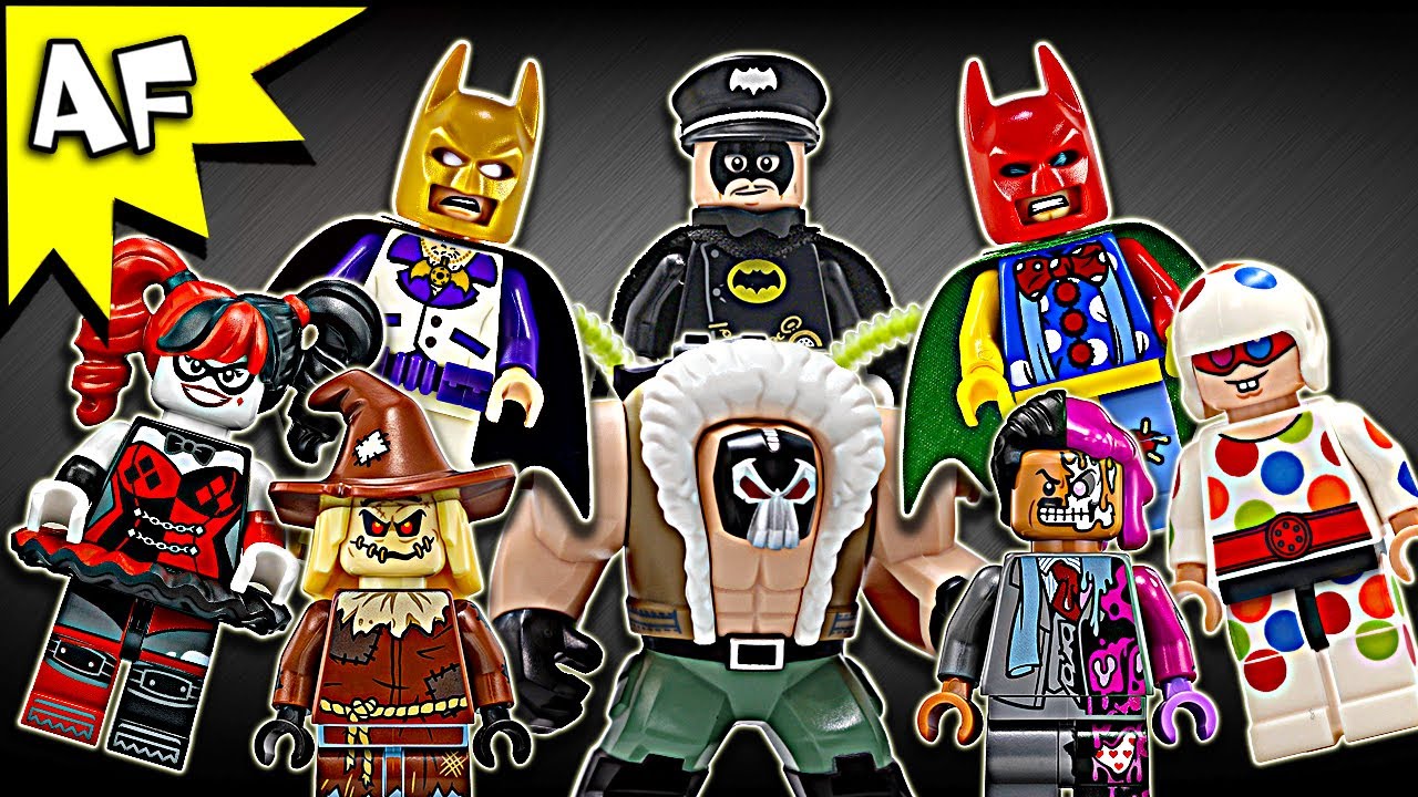 lego batman movie minifigures 2017