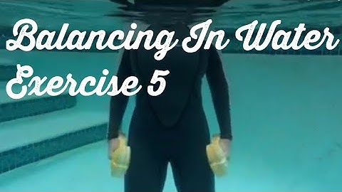 Swimming Lessons For Adults. Strength Exercise For Balancing In Water. Exercise 5.