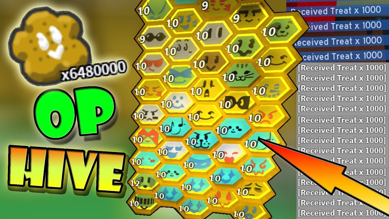 X40 Level 10 Bees OP HIVE Bee Swarm Simulator YouTube