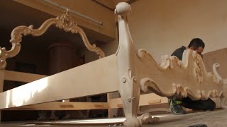 Как делается эксклюзивная спальня (Creating an exclusive bedroom set)