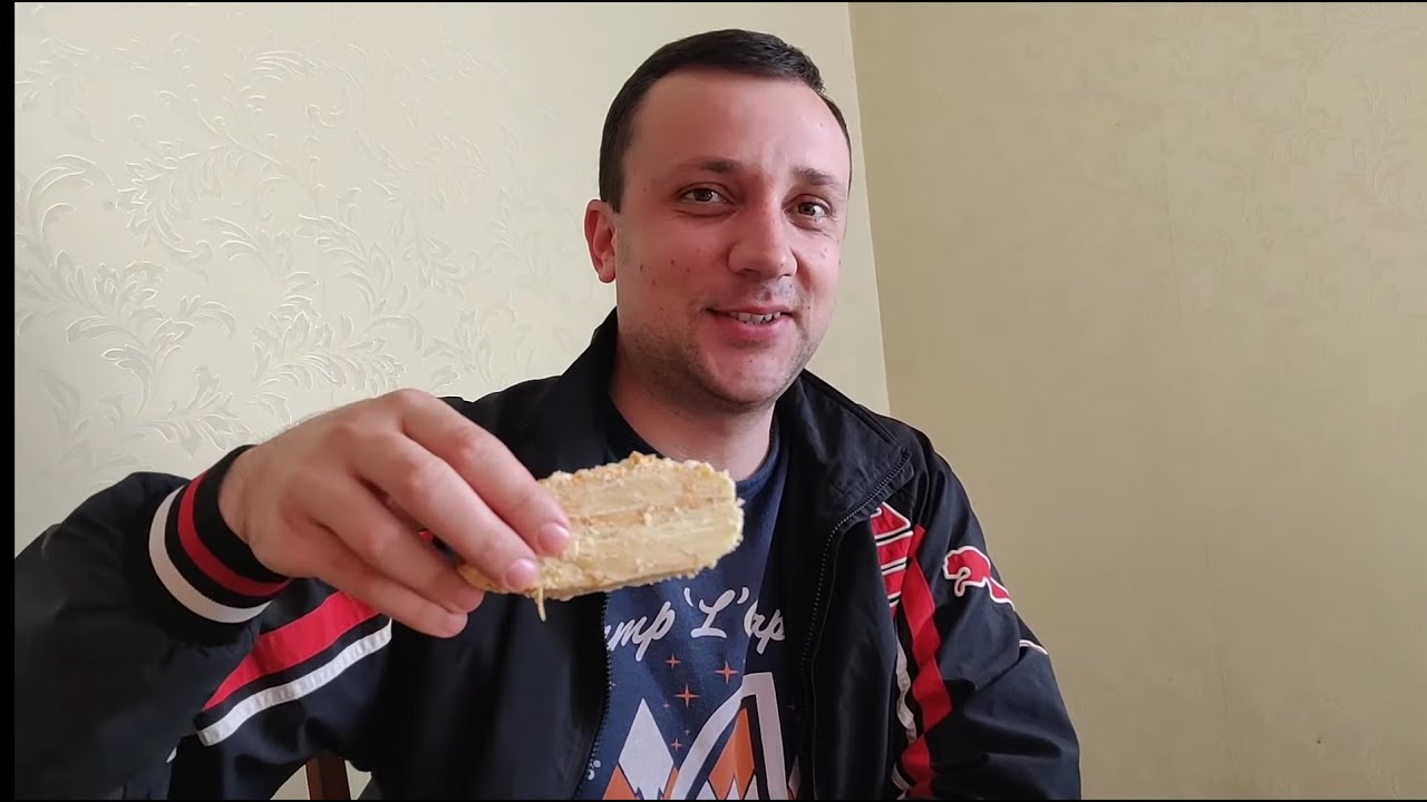 Торт Наполеон. Вкусный рецепт !!! - YouTube Торт Наполеон. Вкусный рецепт !!! - YouTube