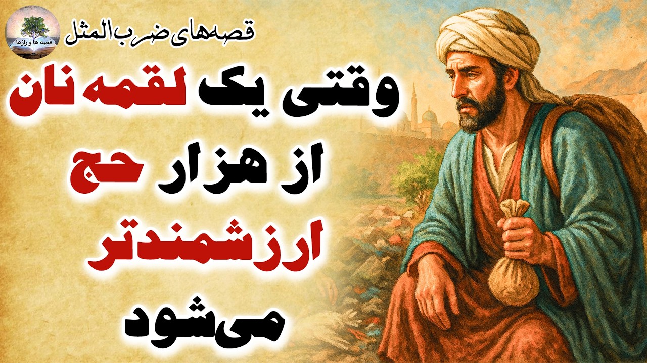 حکایتی شگفت‌انگیز از داوود نبی و عزرائیل⭐قصه‌های ضرب المثل⭐داستان فارسی