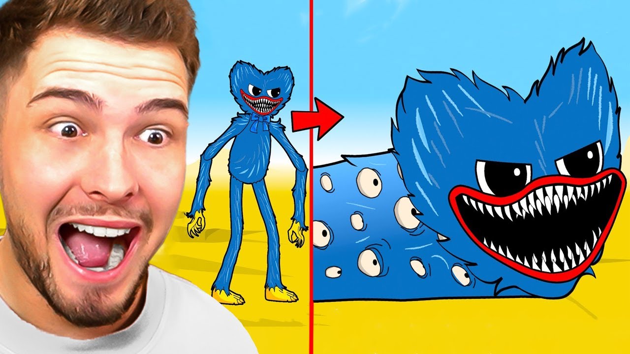 Der HUGGY FRESSER ist VERRÜCKT GEWORDEN! (Animation)