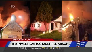 Multiple arson cases under investigation