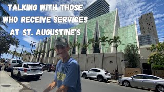 Homeless Man’s Experience at Saint Augustine Church Waikiki