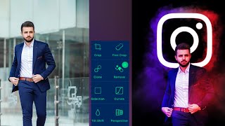 Instagram Dual Colour Photo Editing | Instagram Glowing Photo Editing Picsart photo Editing 2025 screenshot 5