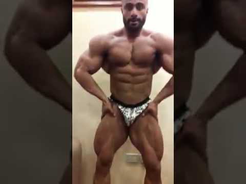 بطل العالم احمد شمس يستعد لبطوله مستر اولمبيا الاردن