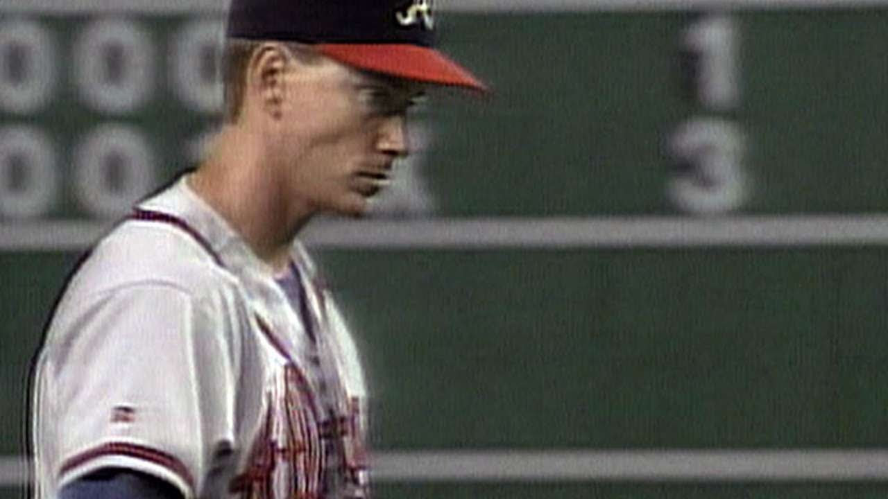ATL@HOU: Glavine records 1,000th strikeout in Majors - YouTube