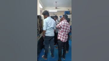 CNC LATHE MACHINE PRACTICAL  - TODAY PRACTICAL - CNC TRAINING IN CHENNAI #cnctrainingcenter
