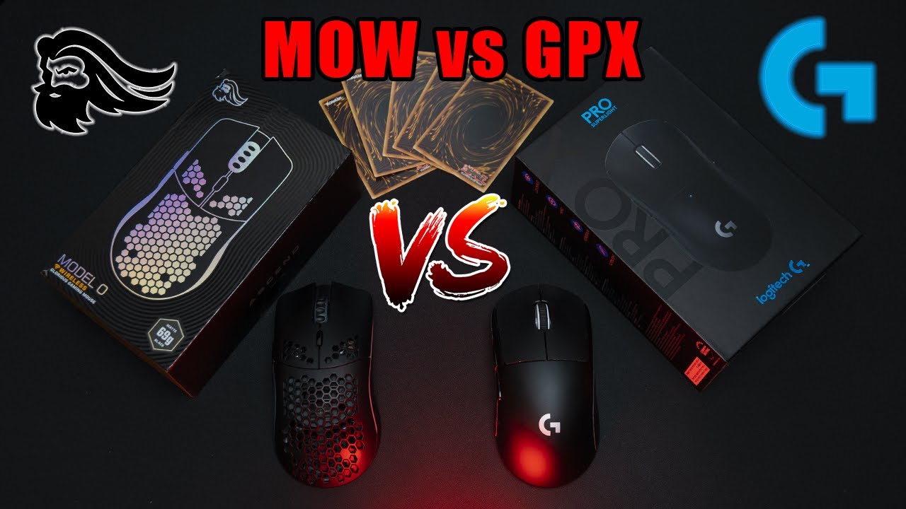 [FR]G Pro X Superlight vs Model O Wireless - Le duel des sans fil ultra ...