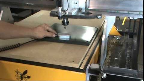 CAMaster Stinger using the touchtop option for setting the Z axis zero