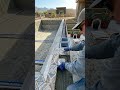 Building Desert modern pool POV #timelapse