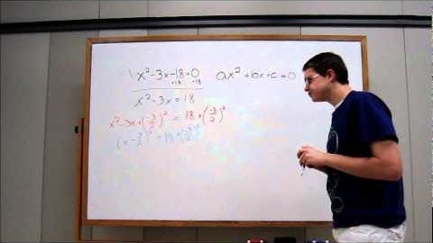 Completing the Square (2)