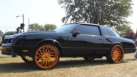 Veltboy314 - Monte Carlo SS On Brushed Gold 24" Rucci Wheels - 2K17 Michigan vs. Ohio Car Show
