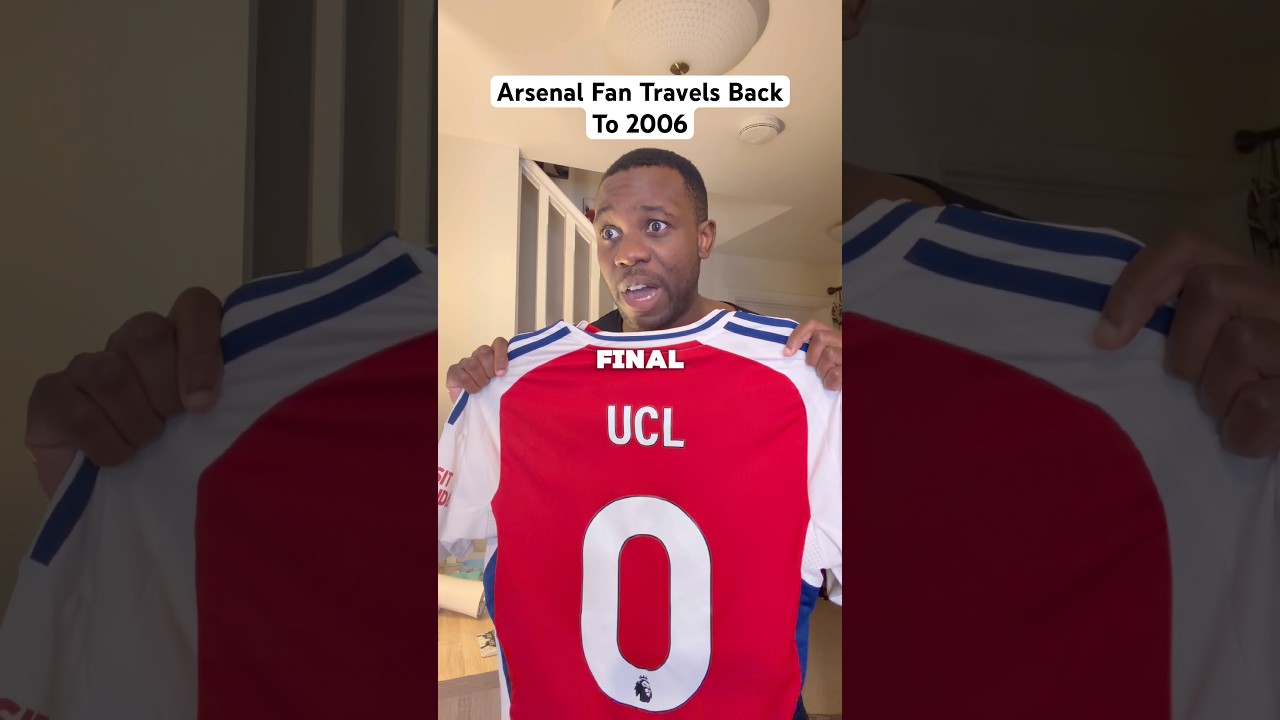 Arsenal Fan Travels Back To 2006