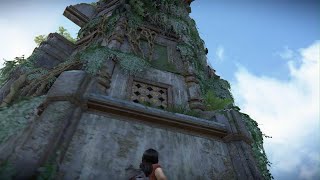 Uncharted: The Lost Legacy Climbing the tower to reveal locations on map chp 4