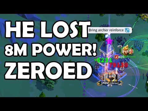 Video My First ZeRo! T5 City Destroyed! | Rise of Kingdoms - youtube