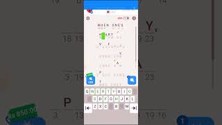 Cryptogram letters and Numbers Level 20