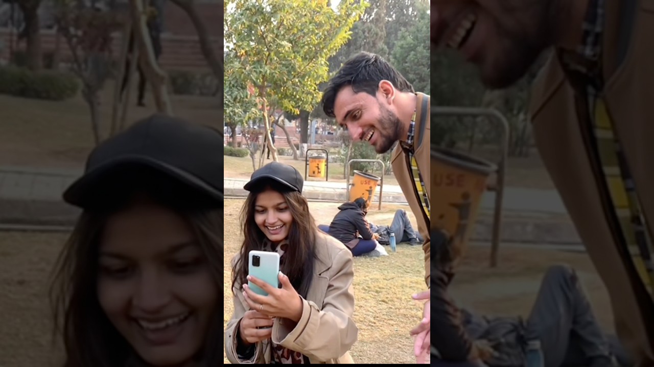 Girl Prank on boy 😂😂😂😂 