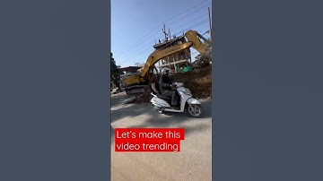 #viral #shorts #trending removing stump of a tree by JCB 🙉🧨🙊