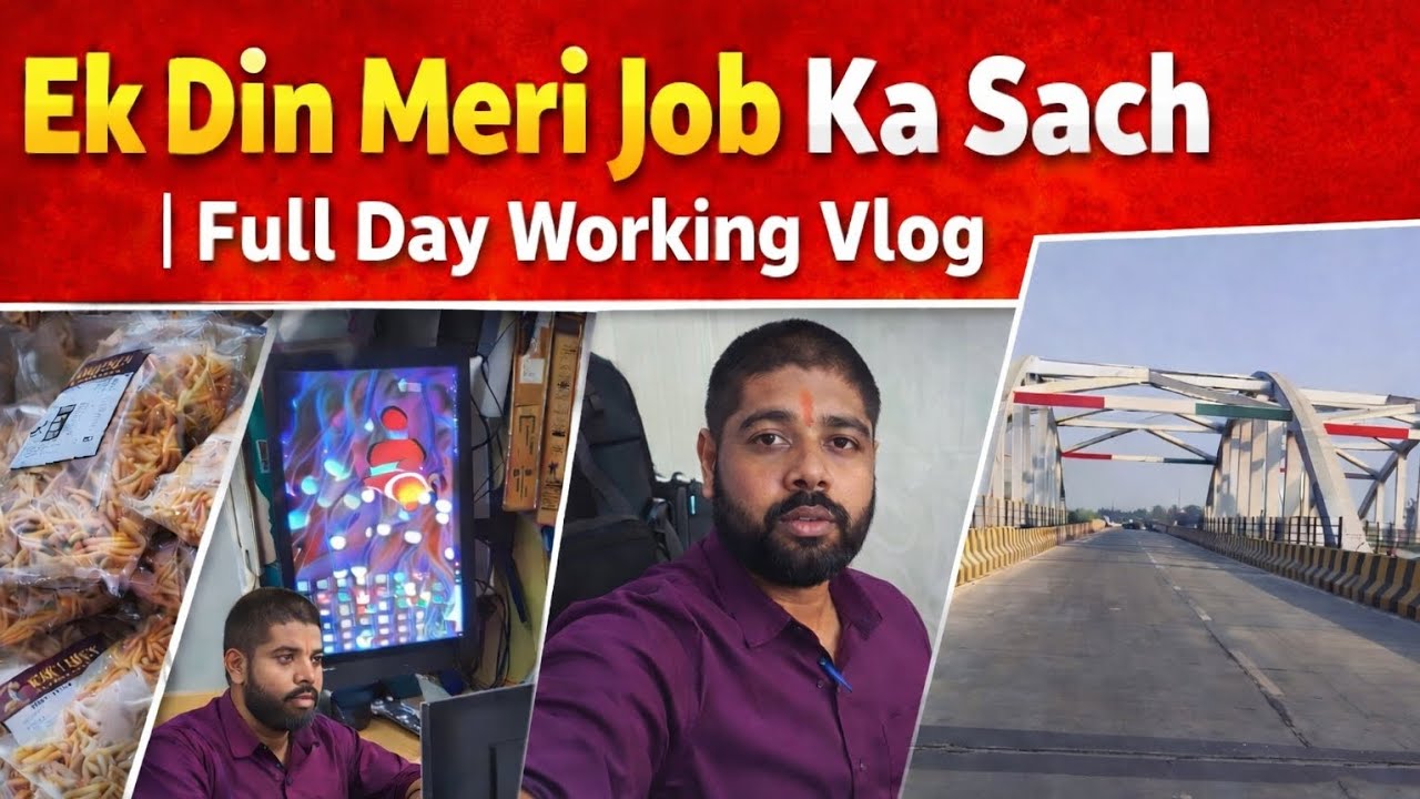 Ek Din Meri Job Ka Sach | Full Day Working Vlog 💼🔥