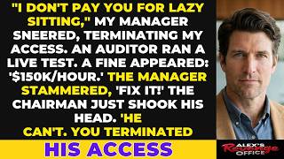 My Manager Fired Me During an Audit — Then the System Crashed and Cost