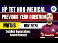 HP TET Non-Medical Mathematics | Nov 2025 PYQs | Most Important Questions | Civilstap