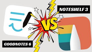 GOODNOTES 6 VERSUS NOTESHELF 3 // CUÁL ES LA MEJOR APP DE TOMA DE NOTAS PARA IPAD