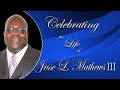 10 AM  Celebrating The Life of Mr  Jessie Matthews  Saturday, January 28, 2023 -2