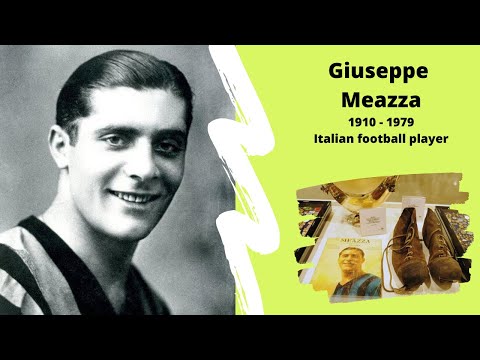 Video: Giuseppe Meazza: biografi, prestationer och foton