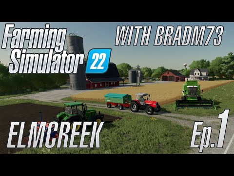 Farming Simulator 22 - Let's Play!! Episode 1: Getting Started!!!