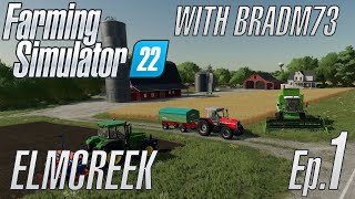 Farming Simulator 22 - Let's Play!!  Episode 1:  Getting Started!!! screenshot 4