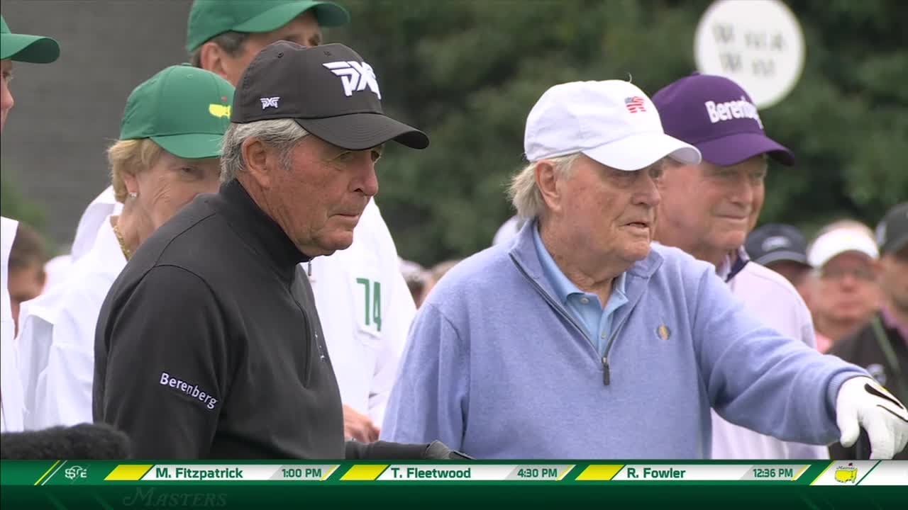 Jack Nicklaus, Gary Player, Tom Watson hit at the Masters. But 1 ...