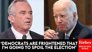RFK Jr. Dismisses Complaints From Democrats, Republicans For Running As An Independent Candidate