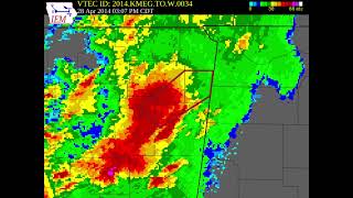 April 28 2014 Tupelo MS Tornado Emergency