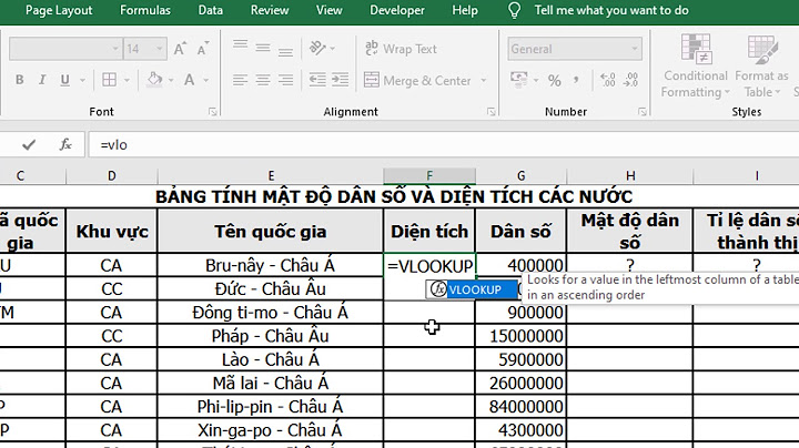 Hướng dẫn tính mật độ dân số ở các vùng năm 2024