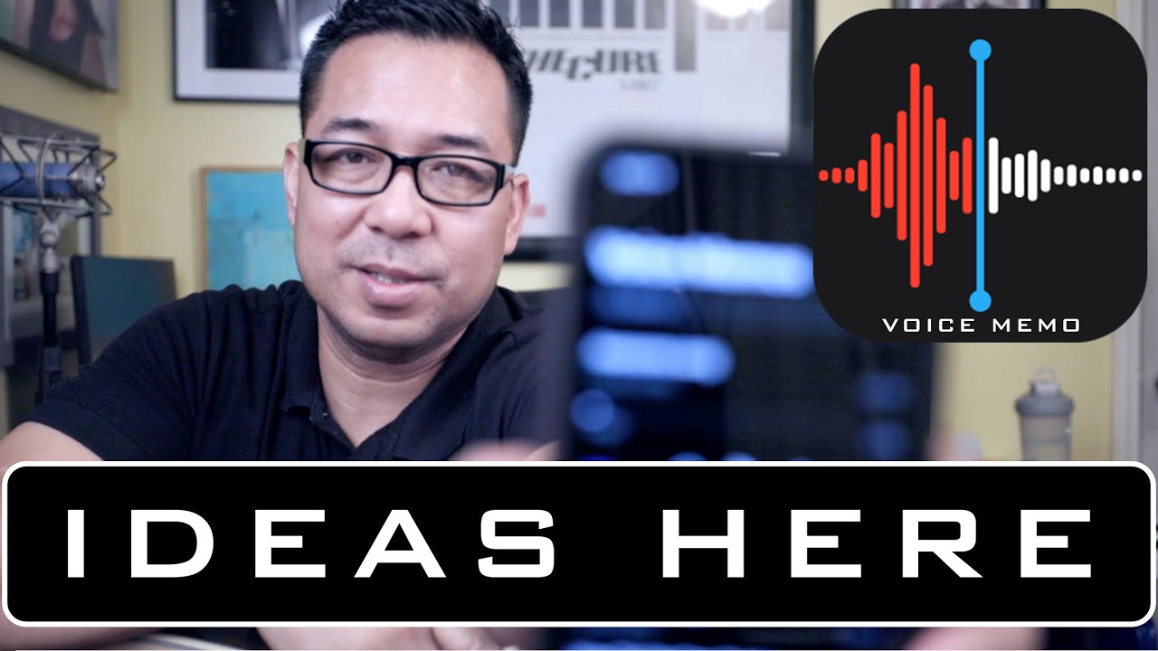 Voice Memos To Record Your Ideas - YouTube