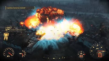 Fallout 4 75 sentry bots go boom.