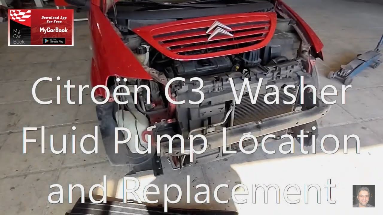 Citroën C3 (20022009) Washer Fluid Pump Location and Replacement YouTube