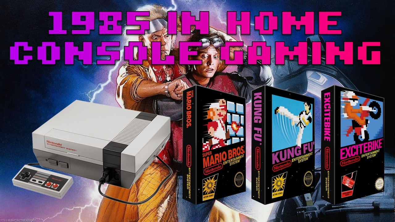 Домашние консольные игры в 1985 году