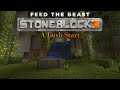A lush start || Stoneblock 3 || Episode 1 || Gameplay ||