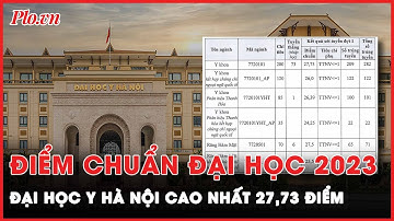 Điểm chuẩn đại học 2023: Tất cả các trường Y Dược đã công bố điểm, ĐH Y Hà Nội cao nhất 27,73 | PLO