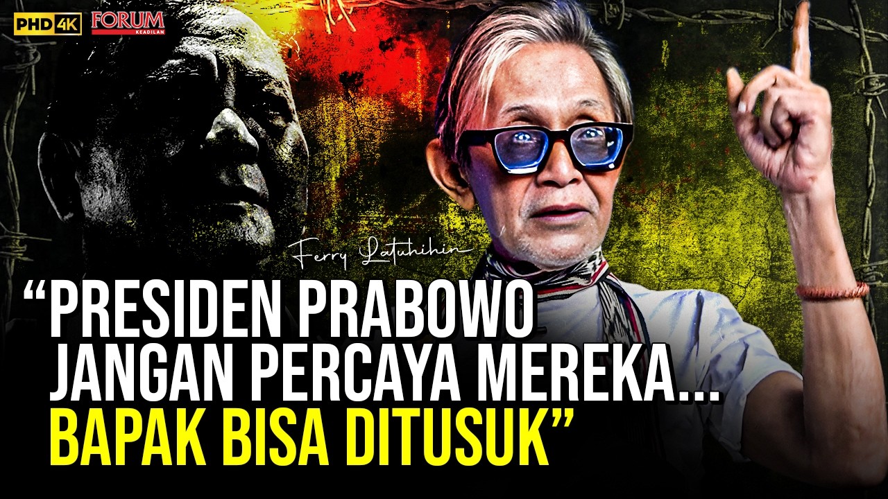 FERRY LATUHIHIN: SEMAKIN HARI... MASYARAKAT SEMAKIN DITANTANG BERONTAK