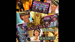 Christina Aguliera Candyman Glee Reimagined Studio Extended TV Show Soundtrack Mashup Version2 Remix